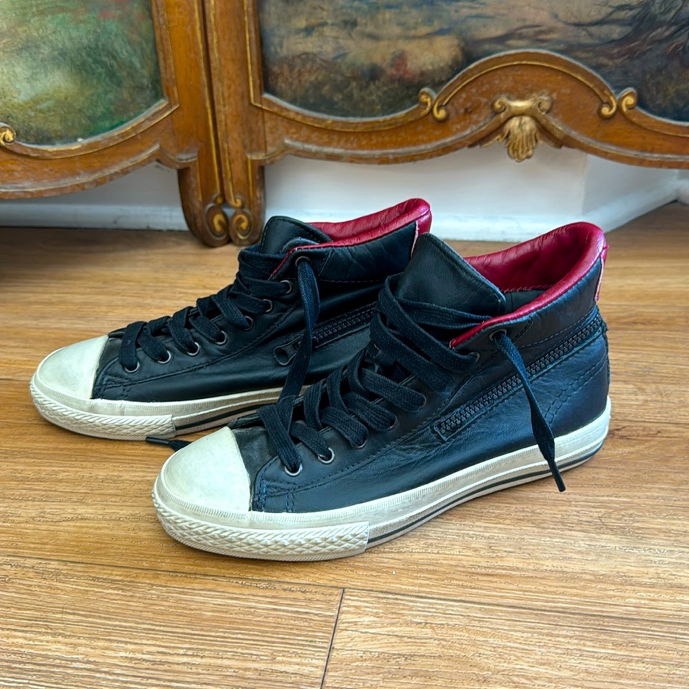 John Varvatos x Converse Black & Red